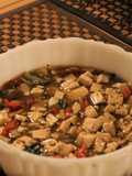 Tofu en salsa picante