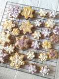 Fancy Snow Flake Cookies