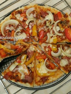 Foto resep Thin Crust Pizza