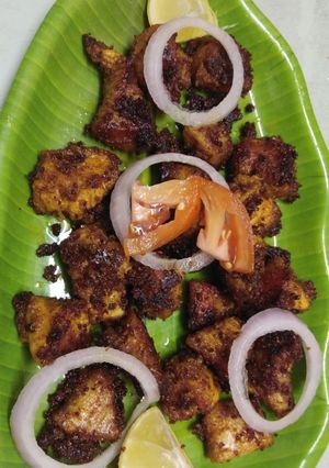 A picture of Chicken fry.