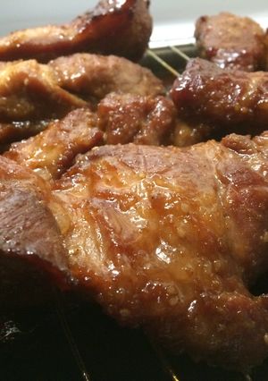 A picture of Roasted Pork Shoulder/Chasyao Pork/叉焼 By Coozy Life.