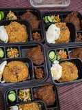 Nasi goreng bumbu Mie Aceh + Daging bistik