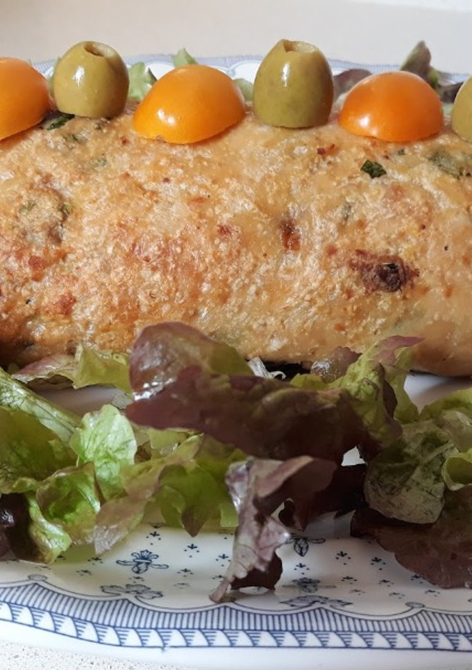 Una foto de Pastel de carne enrollado