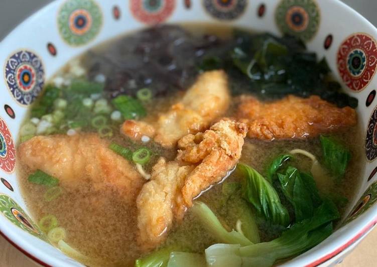 Chicken katsu ramen