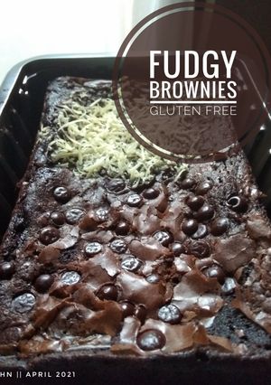 Foto resep Fudgy Brownies Tepung Beras (1 telur)