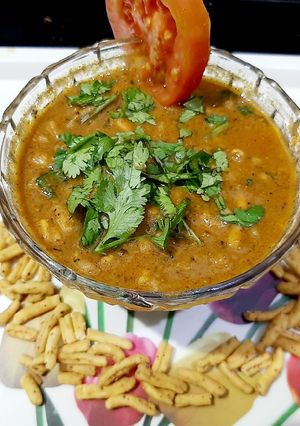A picture of Ratlami sev bhaji.