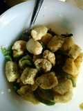 Lazy dumpling et haricots verts