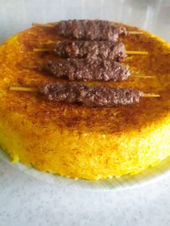 عکسی از دستور کباب تابه ای دودی😋