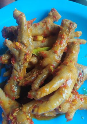 Foto resep Ceker pedes / ceker mercon/ pedesan ceker