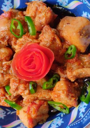 A picture of Ginger chicken 🐔🐔.