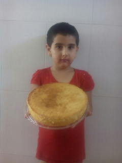 عکسی از دستور کیک بدون شیر