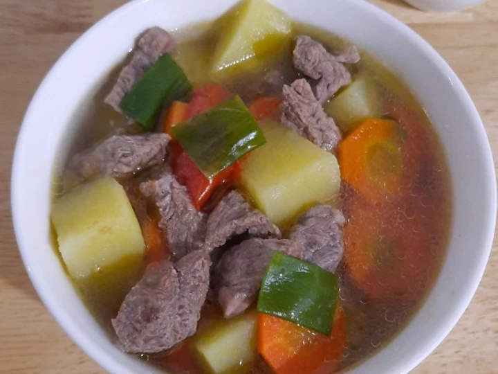 Langkah Mudah untuk Menyiapkan Resep ✅ Sop Rempah Daging Sapi yang Enak
