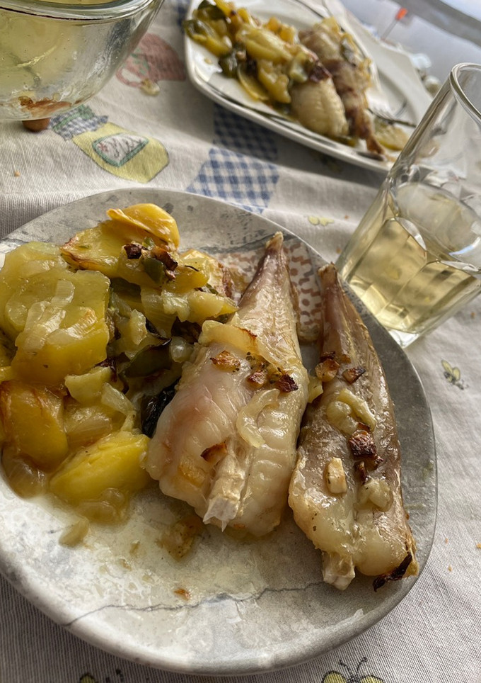 Una foto de Rape a la bilbaína