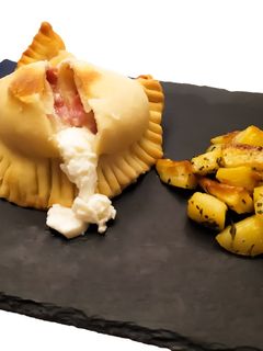 Foto di Panzerotti in friggitrice ad aria