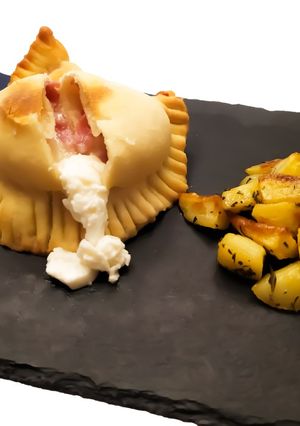 Foto di Panzerotti in friggitrice ad aria