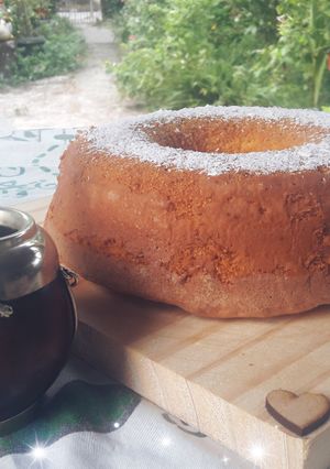 Una foto de Budín de naranja y harina de maíz😉