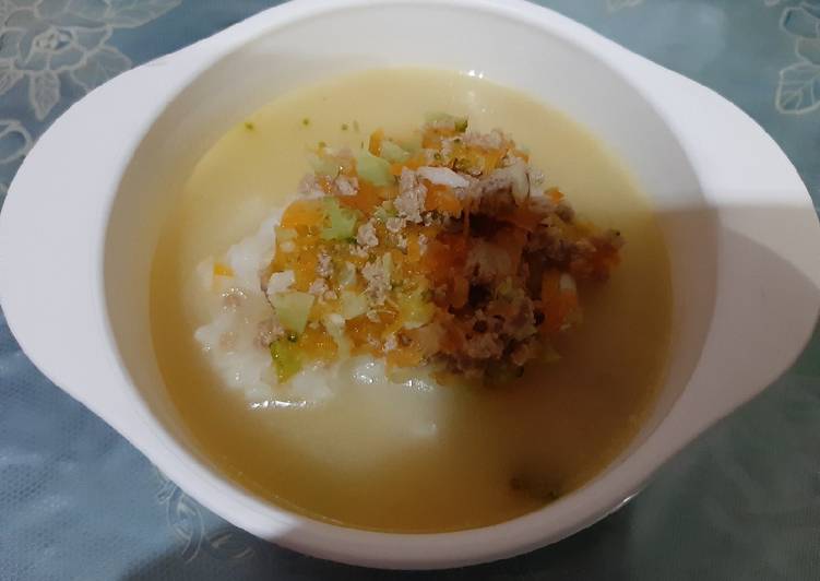 Daging wortel brokoli kuah santan MPASI 11m+
