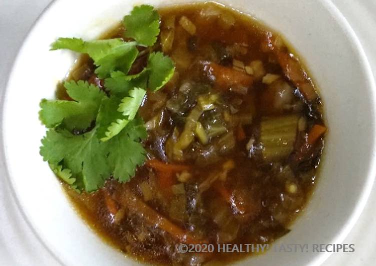 Simple Way to Make Any-night-of-the-week Pak Choi Hot Sour Soup