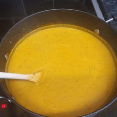 My Spicy Roasted Butternut Squash Soup A picture of My Spicy Roasted Butternut Squash Soup.