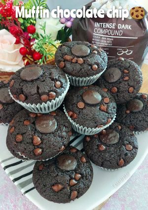 Gambar Muffin chocolate chip🍪
