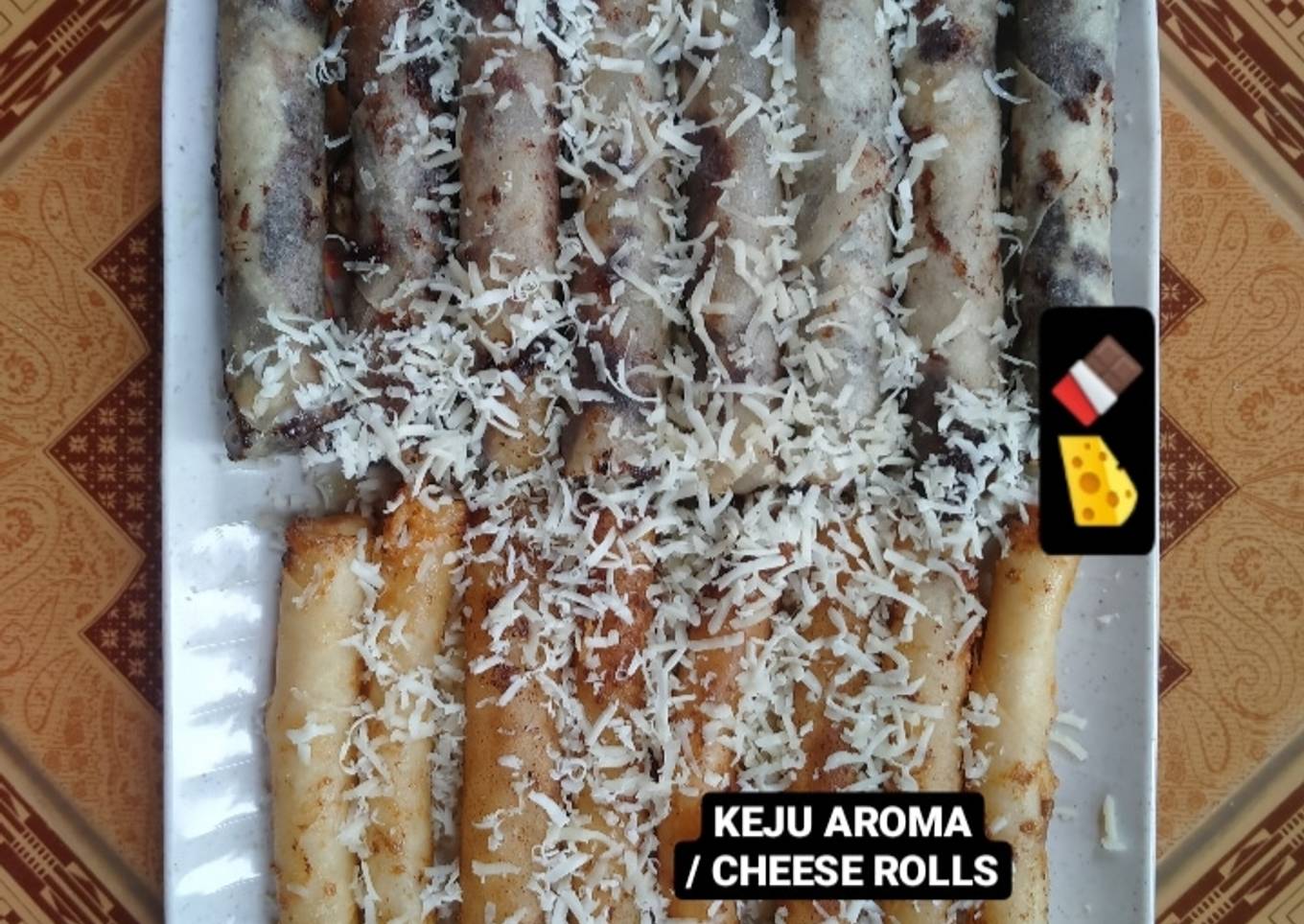 Cokelat Keju Aroma / Choco Cheese Rolls