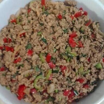 Picadillo de pollo Receta de Aury Miguel- Cookpad