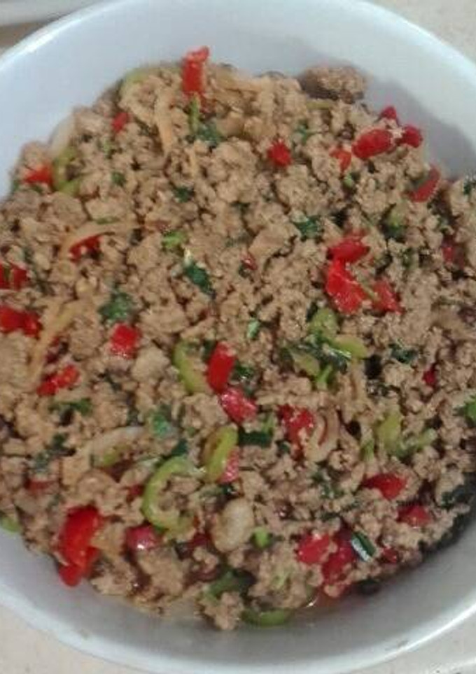 Una foto de Picadillo de pollo
