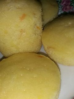 عکسی از دستور کاپ کیک پرتقالی