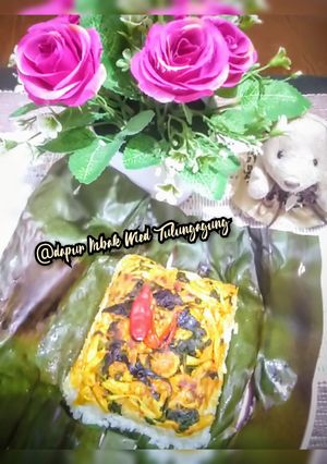 Foto resep Nasi Bakar Ayam Suwir Kemangi (142)