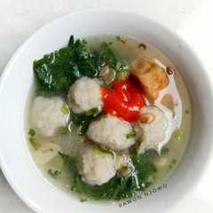 A picture of Bakso ikan (pakai blender).