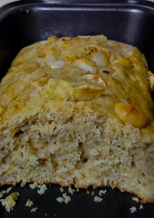 Una foto de Pan de limón con macadamia 🍋🌰
