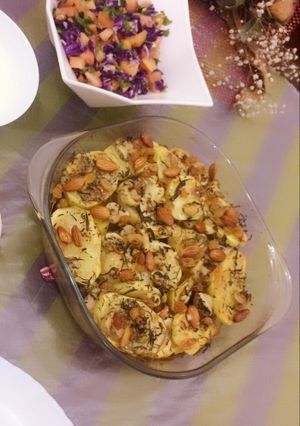 صورة لوصفة صينية بطاطا بالفطر والزعتر