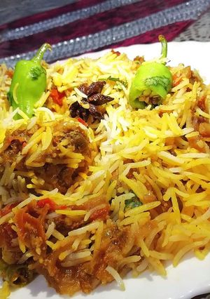 A picture of Sindhi Biriyani #cookpadapp.