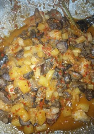 Foto resep Sambal goreng kentang🥔 ati ampela