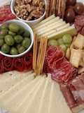 Tabla redonda de aperitivos