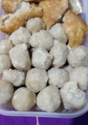 Foto resep Bakso corona😊