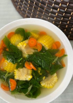 Foto resep Sayur bayam simpel