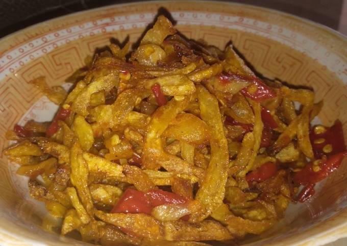 Resep: Sambal goreng ubi Yang Enak