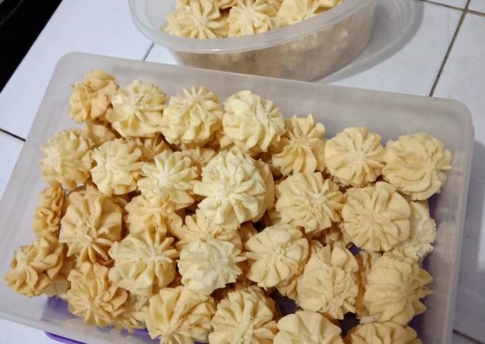 Kue sagu keju maizena super lembut