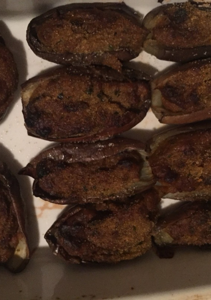 Una foto de Berenjenas rellenas