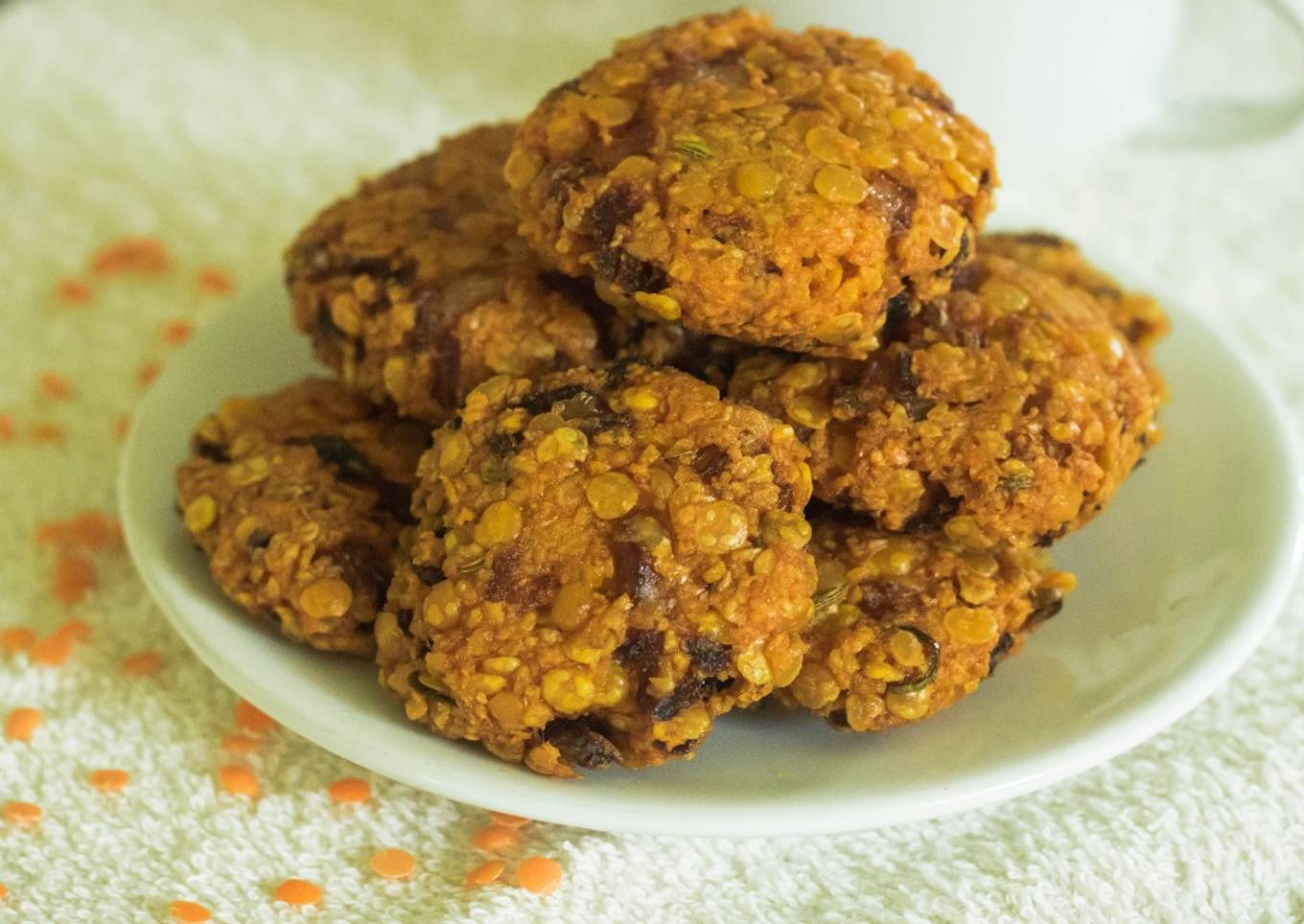 Masoor dal vada