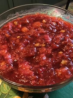 Une photo de Compote pommes, pêches de vigne et raisins du jardin