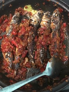 Foto resep Ikan cue keranjang balado simple😊