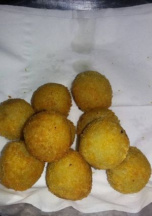 Foto resep Bola~bola ubi keju