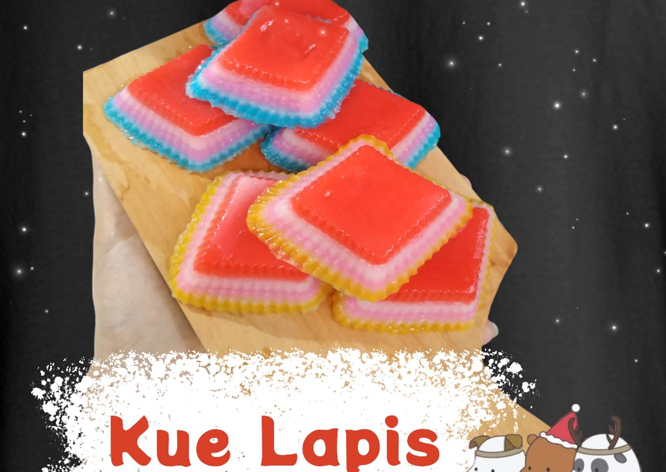 Kue Lapis Super Simple (Gluten Free)