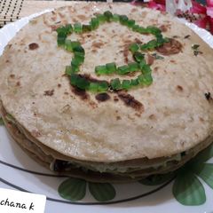 A picture of Veg cheese quesadillas with edible logo.