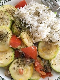 Una foto de Arroz con vegetales