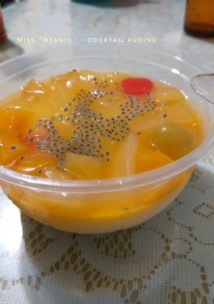 Foto resep Cocktail Puding