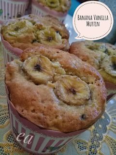Foto resep Banana Vanilla Muffin