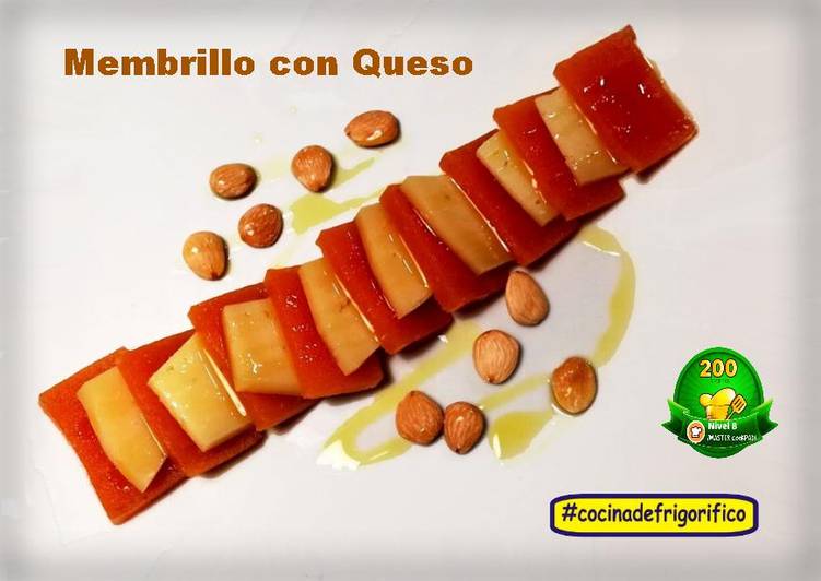 Tapa de membrillo con queso